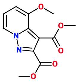 (image for) MCYR1390 Pyrazolo[1,5-a]pyridine-2,3-dicarboxylic acid, 4-methoxy-, 2,3-dimethyl ester